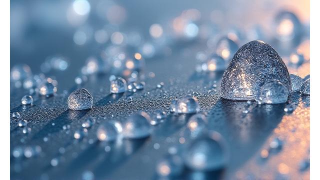 Close-up of advanced cold-weather resistant alloy being tested
